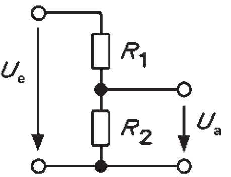 Divizorul de tensiune fara sarcina